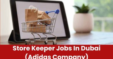 Store Keeper Jobs In Dubai (Adidas Company)